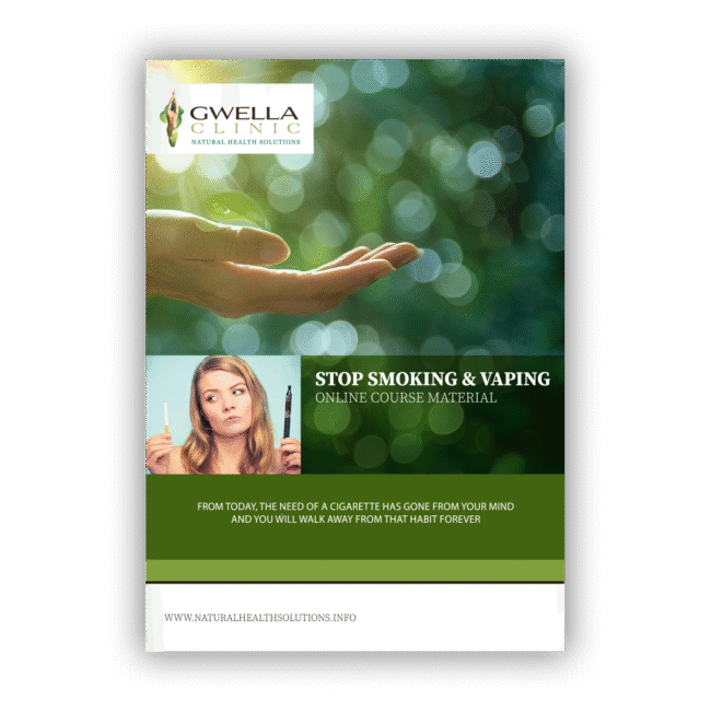 Purchase and download our "Quit Smoking & Vaping" online course from Gwella Clinic - Natural Healing Solutions
