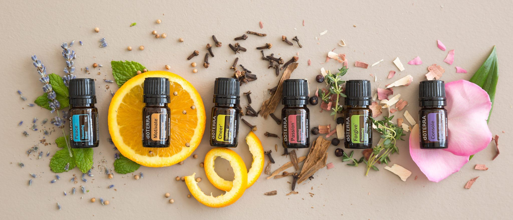 dōTERRA Essential Oils available to purchase from Gwella Clinic